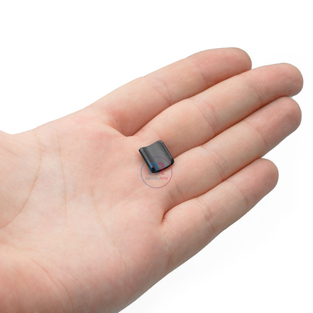 10.5x11 mm Black Motor Magnet (Outer Pole N)