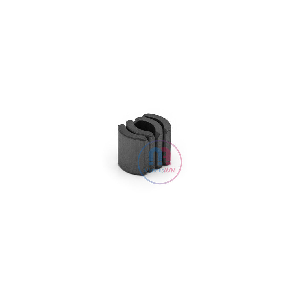 10.5x11 mm Black Motor Magnet (Outer Pole N)