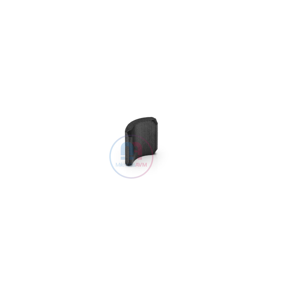 10.5x11 mm Black Motor Magnet (External Pole S)