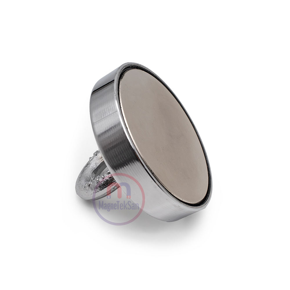 Ø100 mm Pot Magnet - Neodymium - 250 kg Force