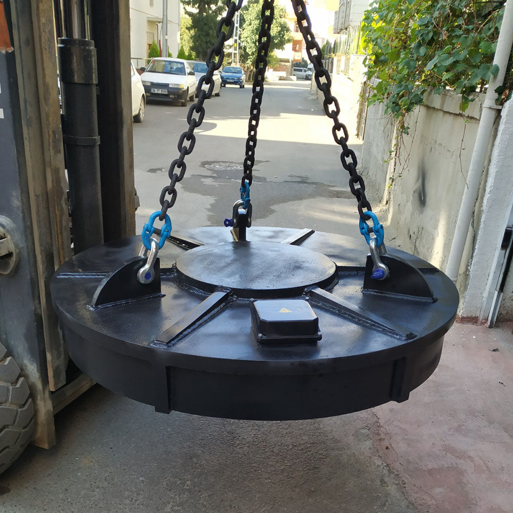 Ø1000 mm Electromagnet for Rebar Transportation
