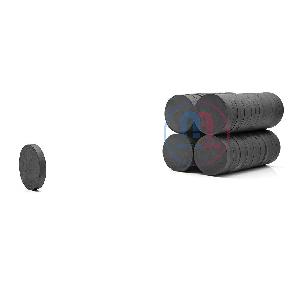 Ø40x6 mm Ferrite Magnet