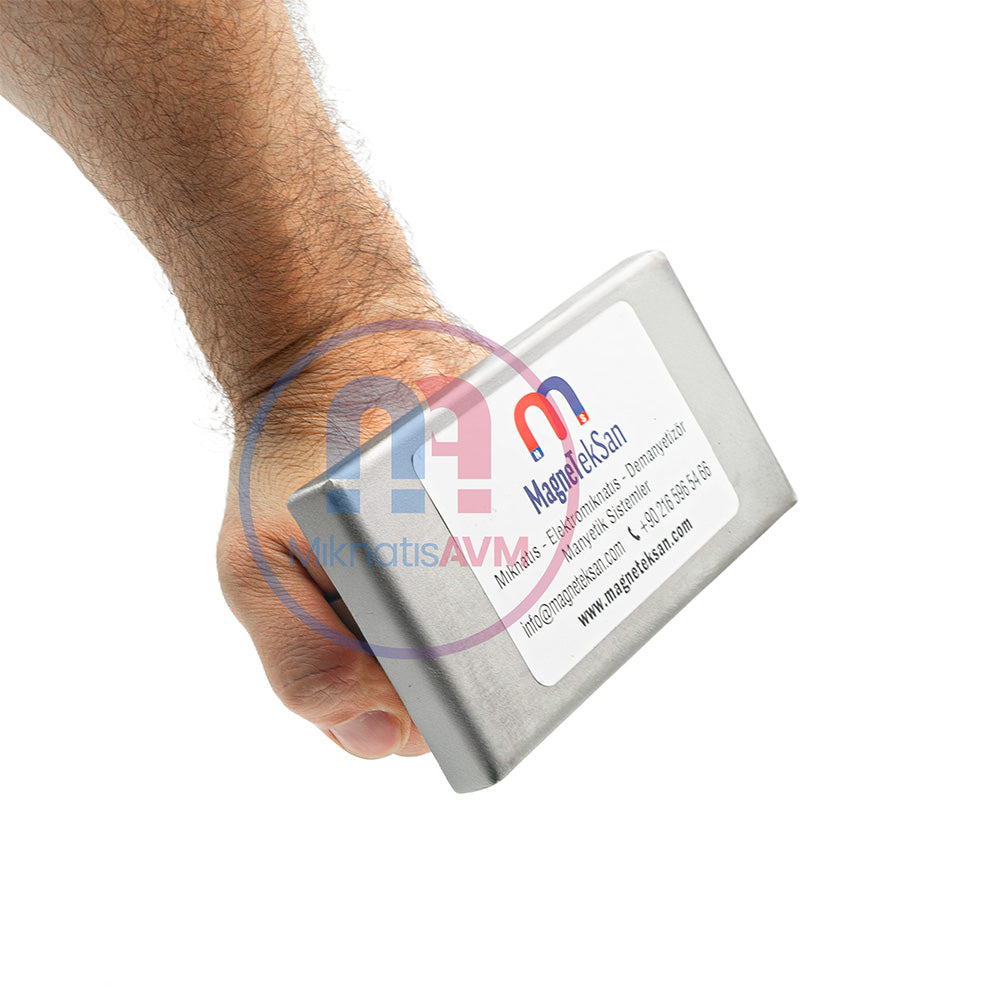 Ø150x85x17 mm Neodymium Handheld Plate Magnet – 100 kg Pull Force