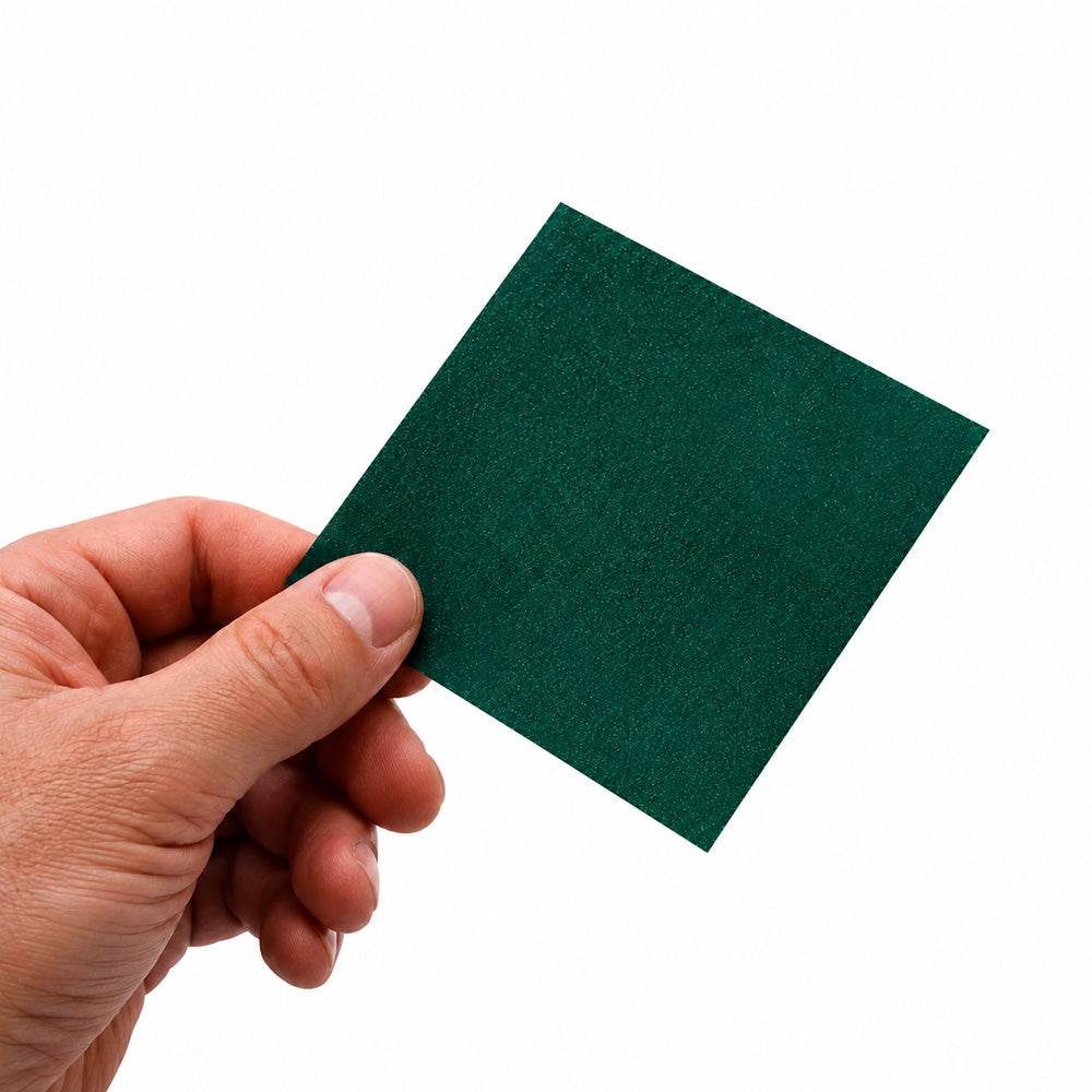 100x100 mm Magnetic Field Viewing Film - Green