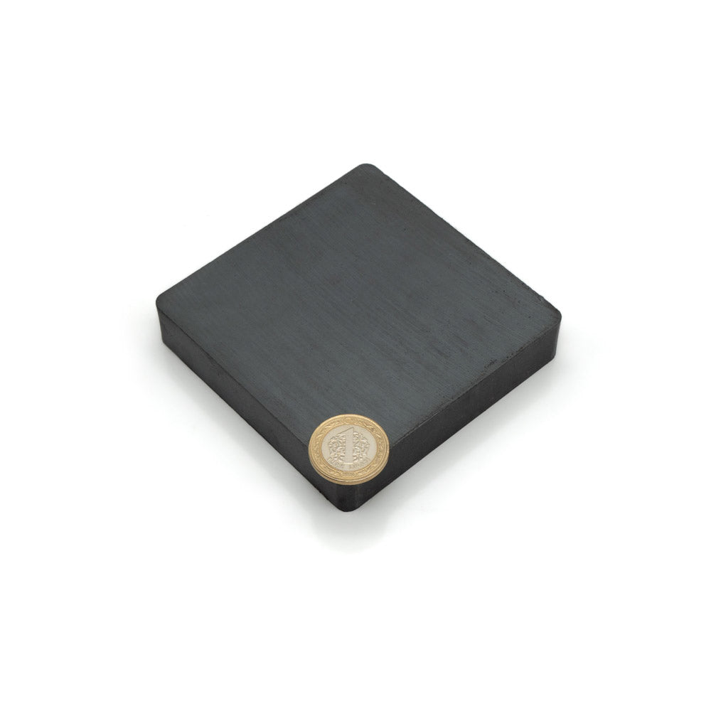 100x100x20 mm Y35 Quality Strong Ferrite Magnet