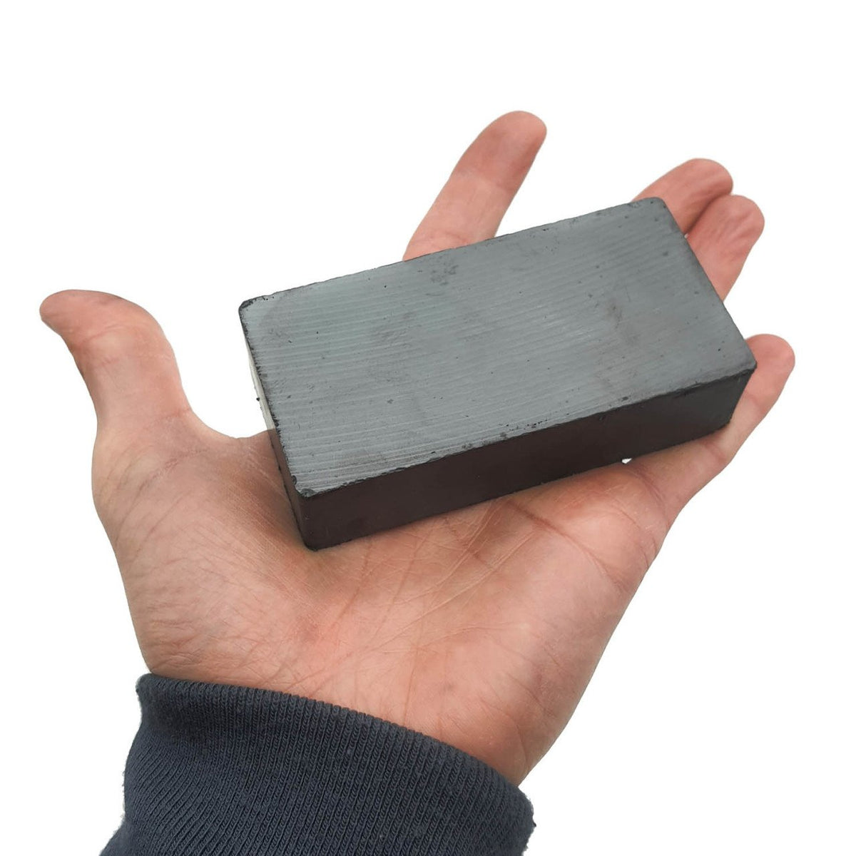 100x50x25 mm Ferrite - Ceramic Processing Magnet (Y35 Quality)