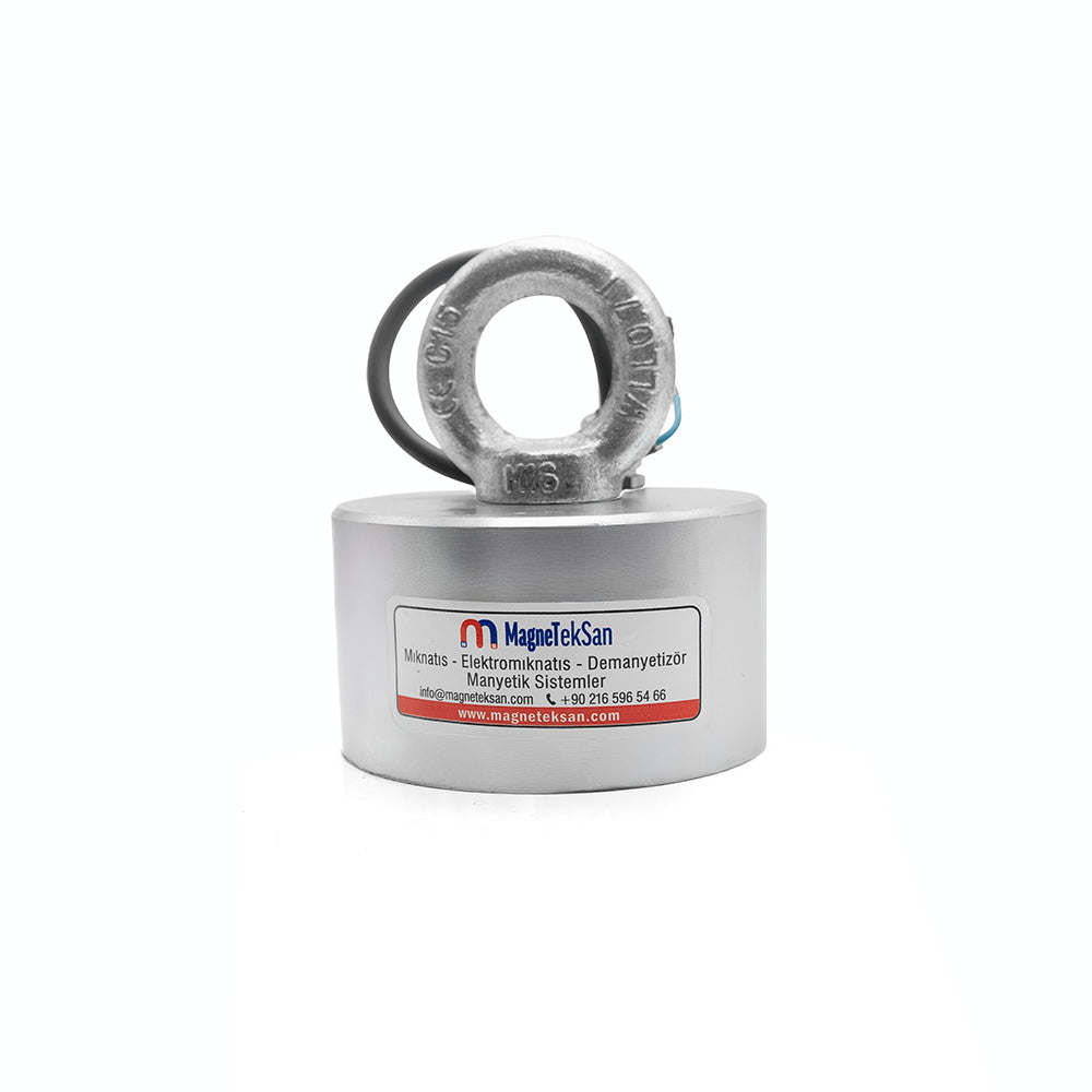 Ø105x60 mm Electromagnet – Top Mounting, Female Threaded, Heavy Duty Industrial Magnet
