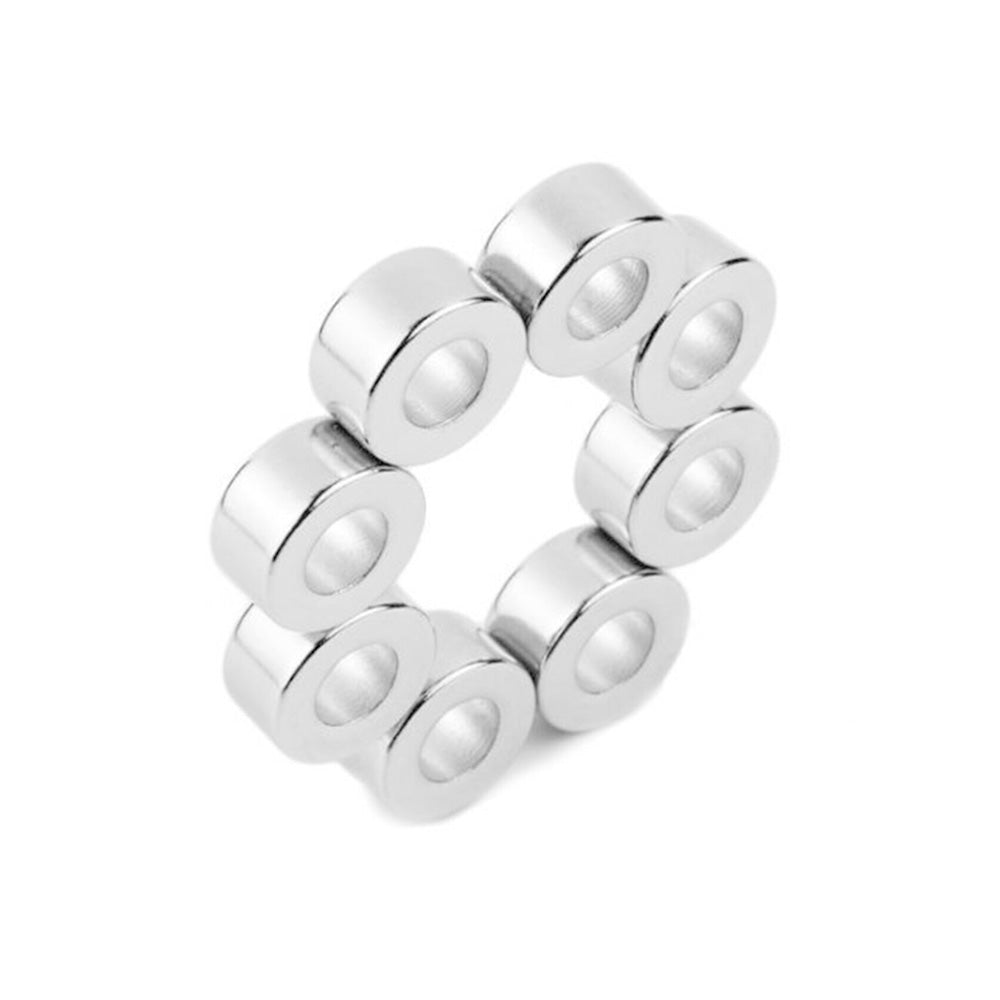 Ø10x5x5 mm - Perforated Neodymium Magnet