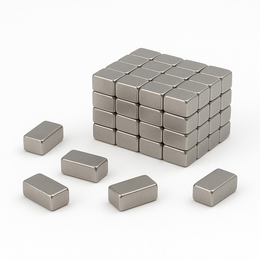 10x5x5 mm N35 Neodymium Magnet (Width 10 mm x Length 5 mm x Thickness 5 mm)