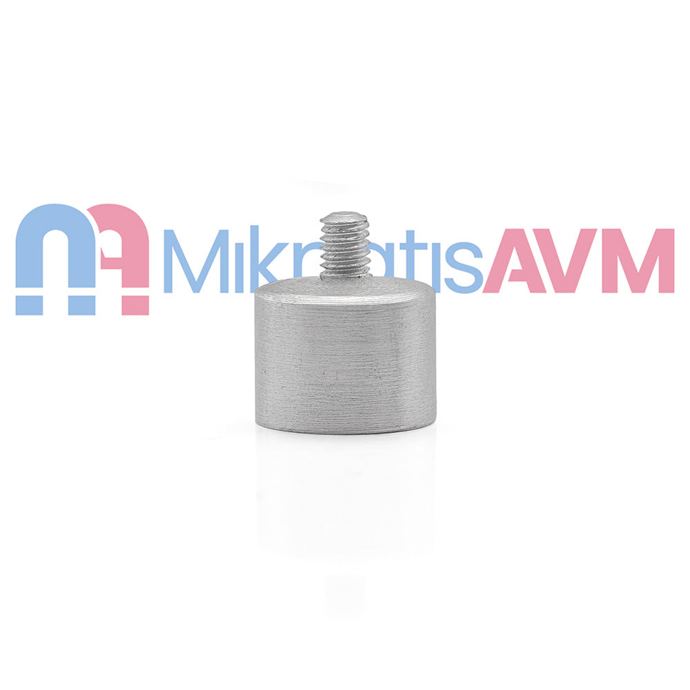 Ø10x7.5 mm M3x3.5 Stainless Steel Male Threaded Neodymium Pot Magnet