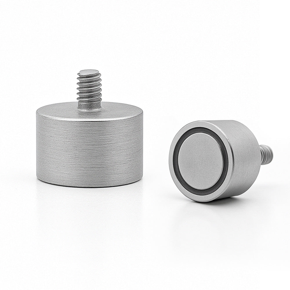 Ø10x7.5 mm M3x3.5 Stainless Steel Male Threaded Neodymium Pot Magnet