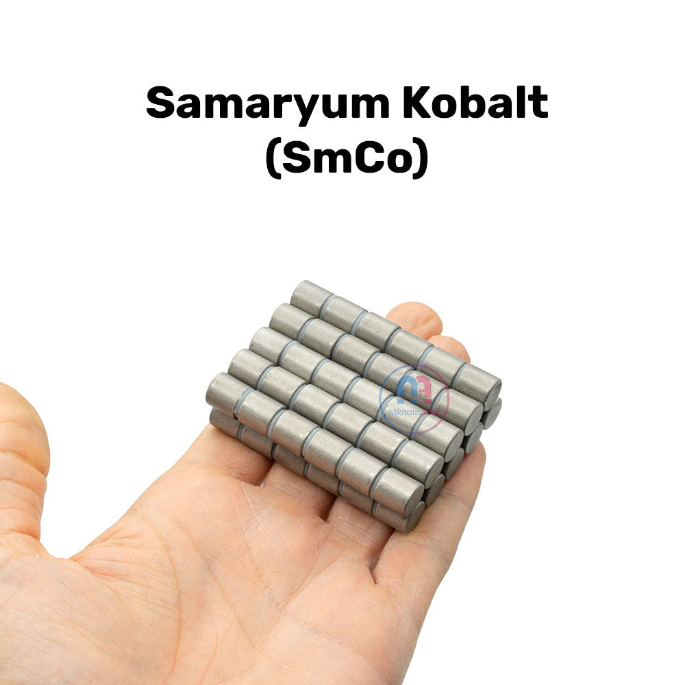 Ø12x12 mm SmCo Magnet - 350°C Durable
