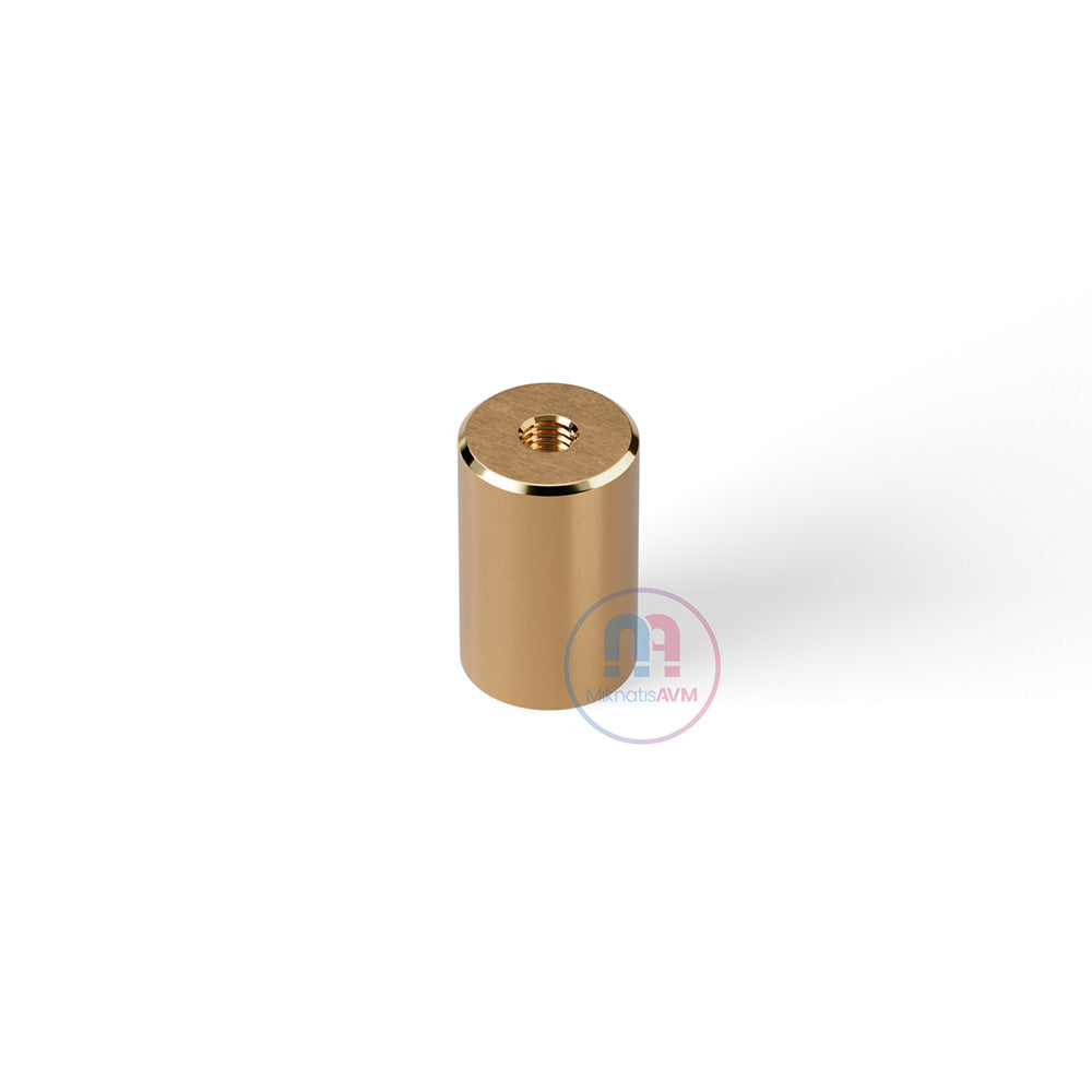 Ø13x20 mm M4x6 Brass Pot Magnet