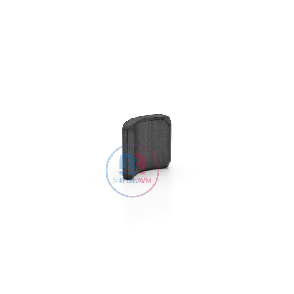 14x13 mm Black Arc Magnet (Outer Pole S)