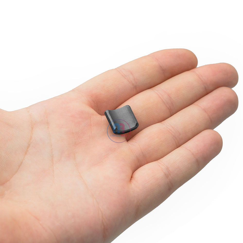 14x13 mm Black Arc Magnet (Outer Pole S)