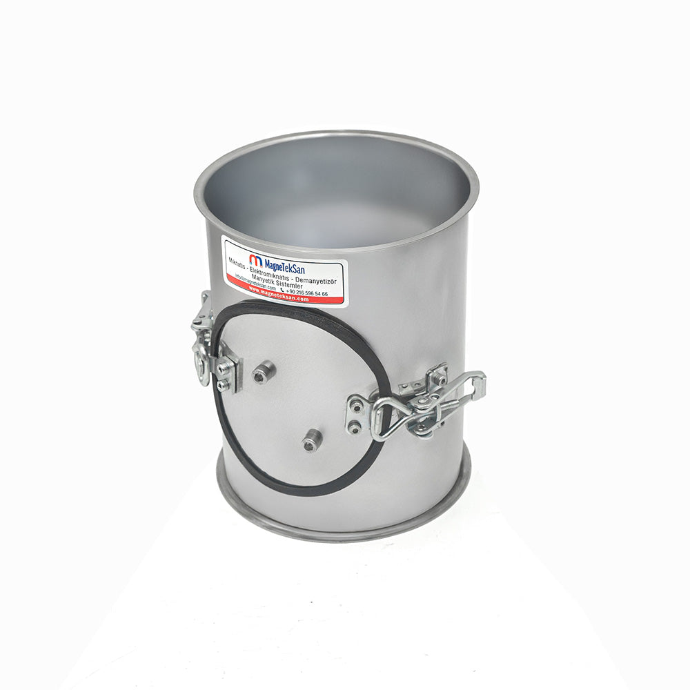 Ø150xØ150 mm Ø25x2 87-GZ-O Neodymium Drawer-Type Bullet Magnet – Hygienic Magnetic Separator for Food and Industrial Lines