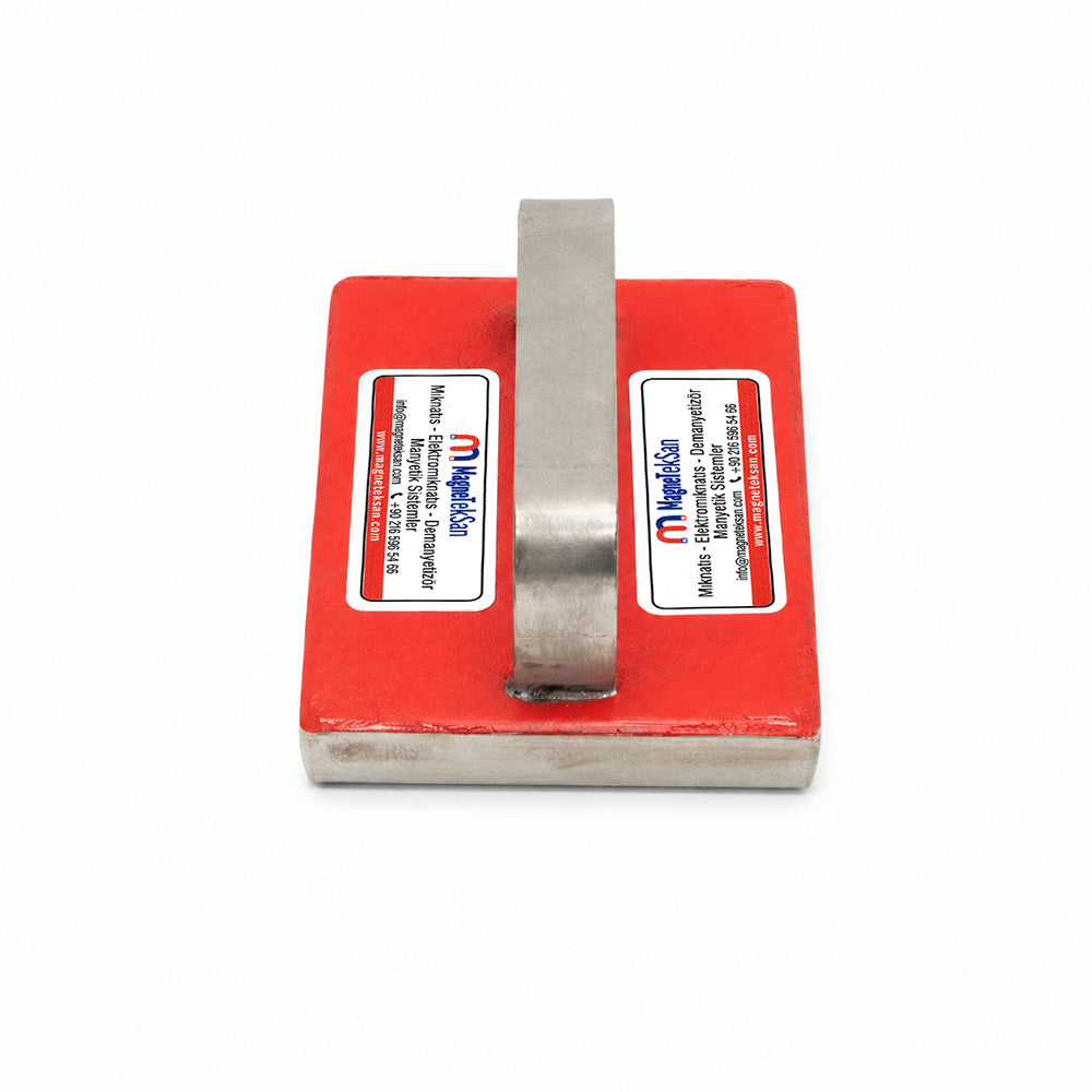 150x100x15 mm Neodymium Scrap Magnet with Metal Handle
