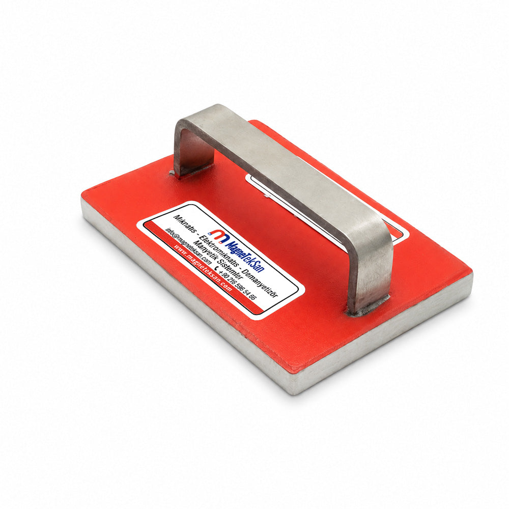 150x100x15 mm Neodymium Scrap Magnet with Metal Handle