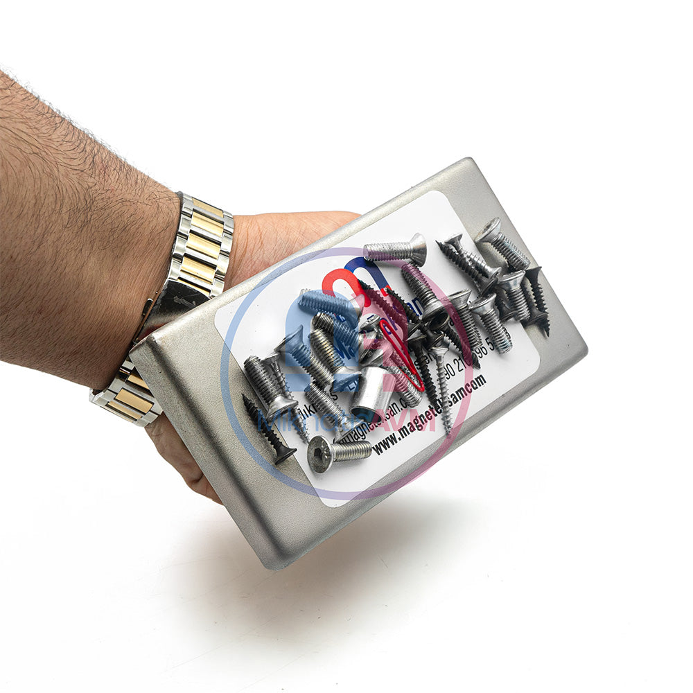 Ø150x85x17 mm Neodymium Handheld Plate Magnet – 100 kg Pull Force