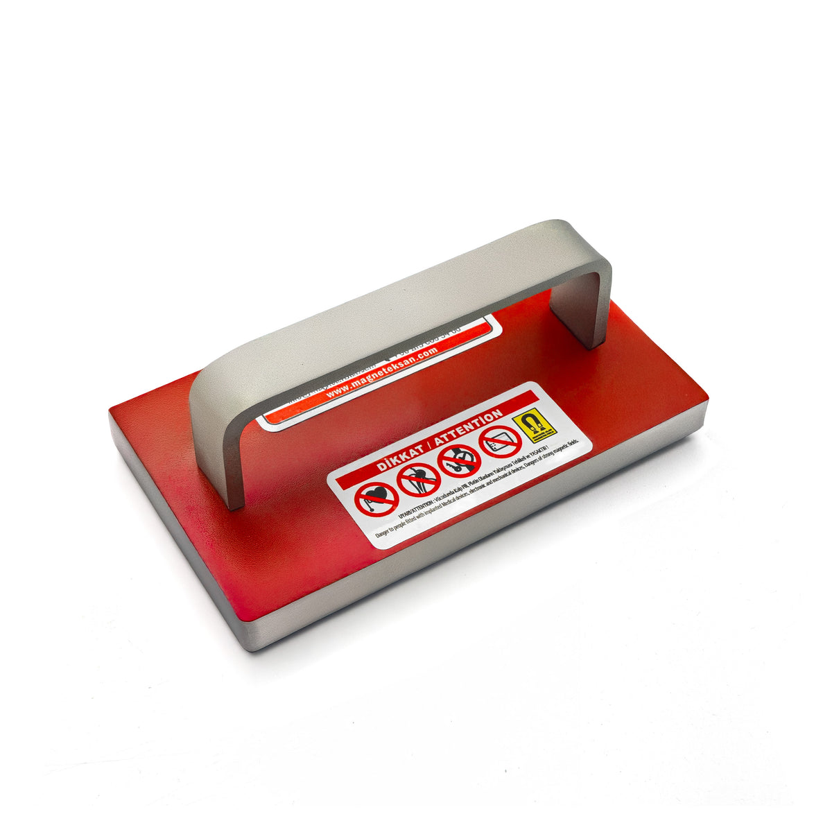 Ø150x85x17 mm Neodymium Handheld Plate Magnet – 100 kg Pull Force