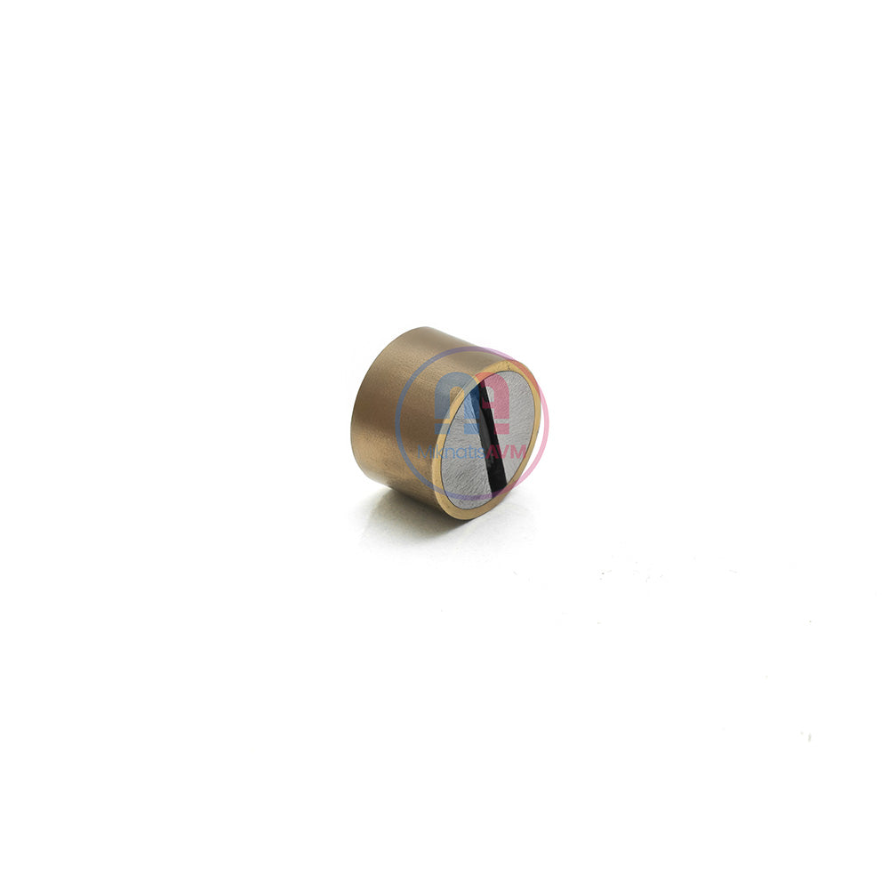 Ø15x10 mm M4x5 Brass Pot Magnet