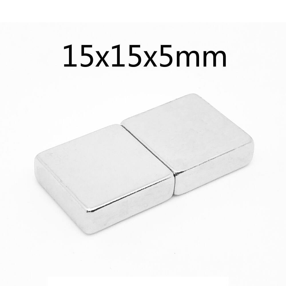 15x15x5 mm Neodymium Strong Square Magnet