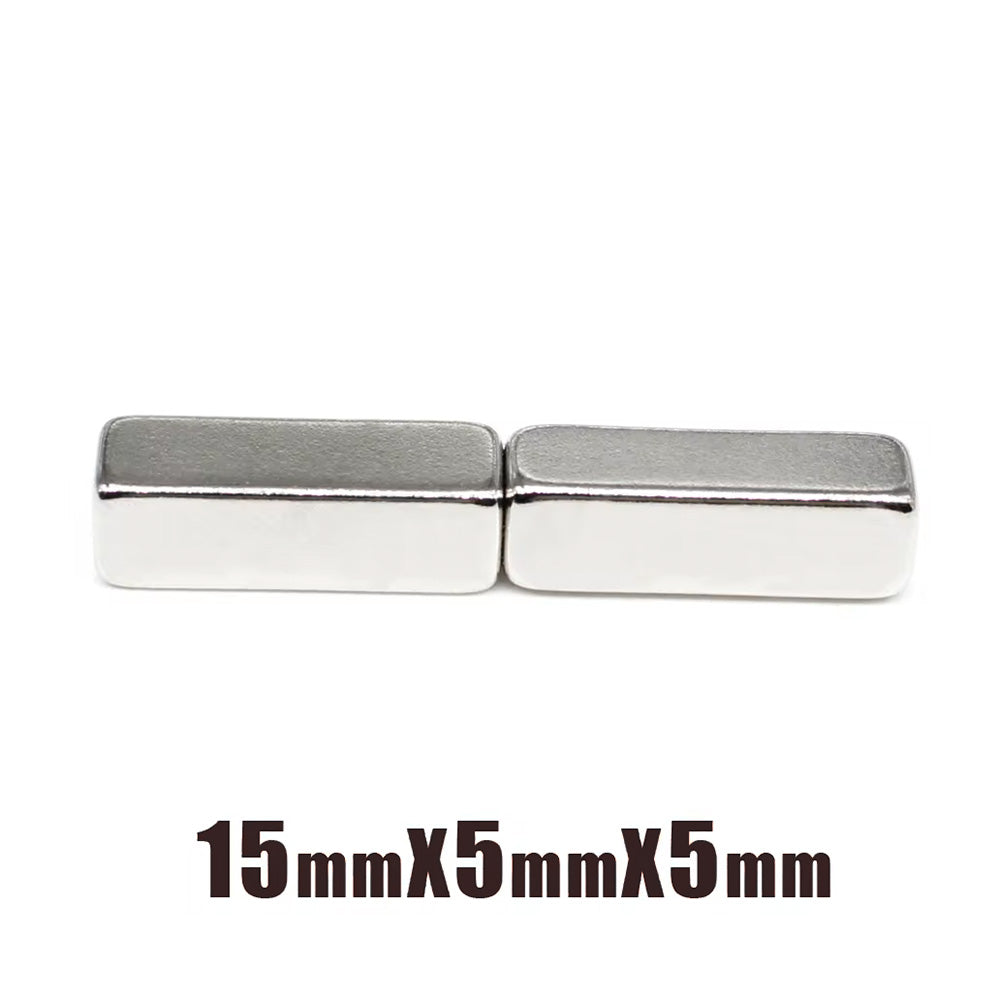 15x5x5 mm N45 Neodymium Magnet