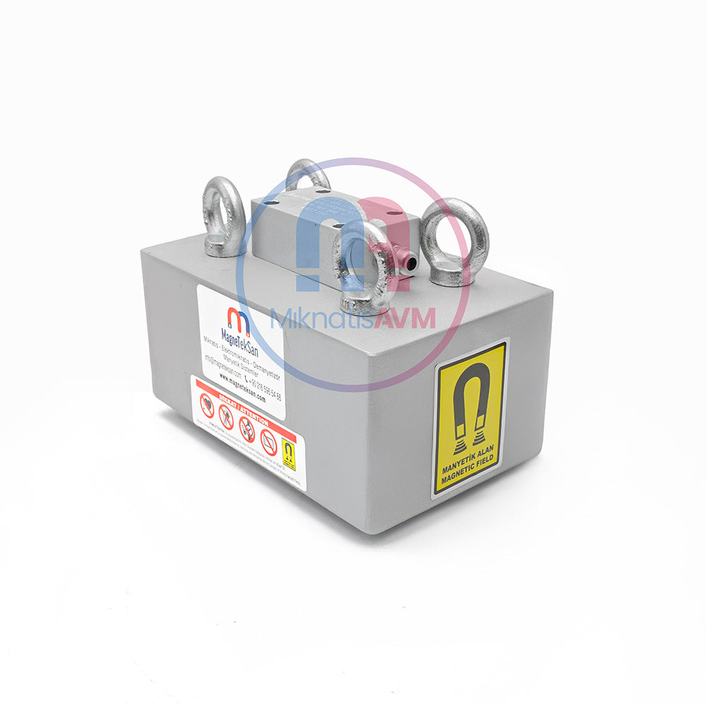 160x260x120 mm Powerful Electromagnet – 2xM12 Mounted, 110V DC Industrial Type