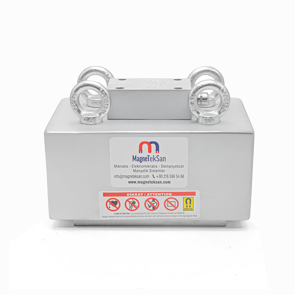 160x260x120 mm Powerful Electromagnet – 2xM12 Mounted, 110V DC Industrial Type