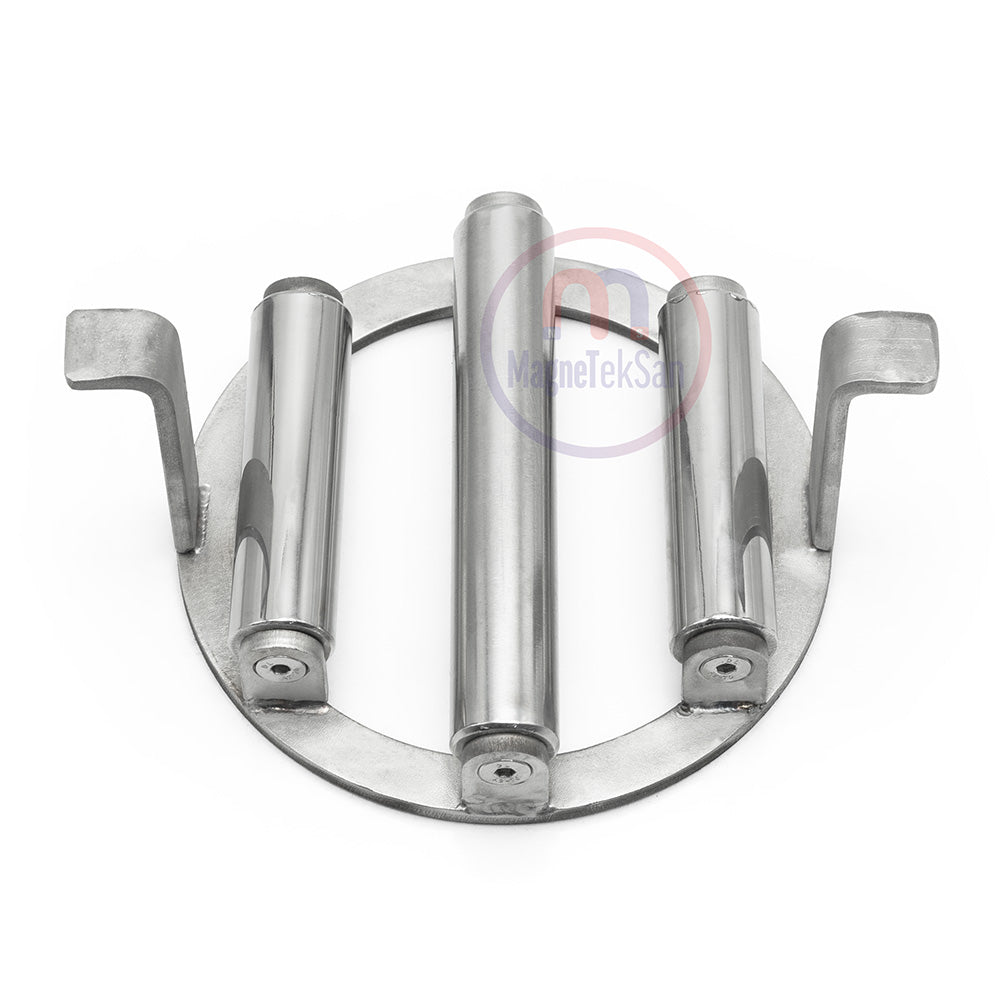 Ø165 mm Sword-Shaped Special Design Grid Magnet - Completely Stainless Steel