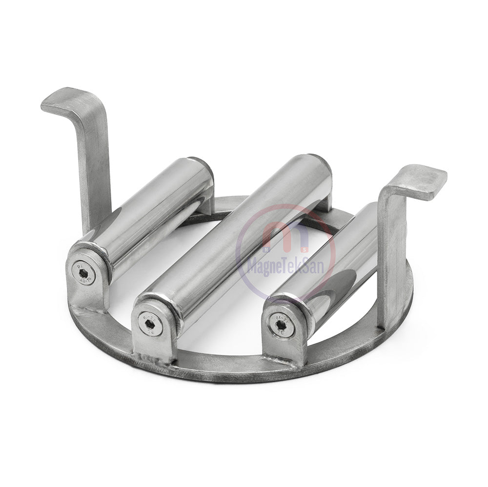 Ø165 mm Sword-Shaped Special Design Grid Magnet - Completely Stainless Steel