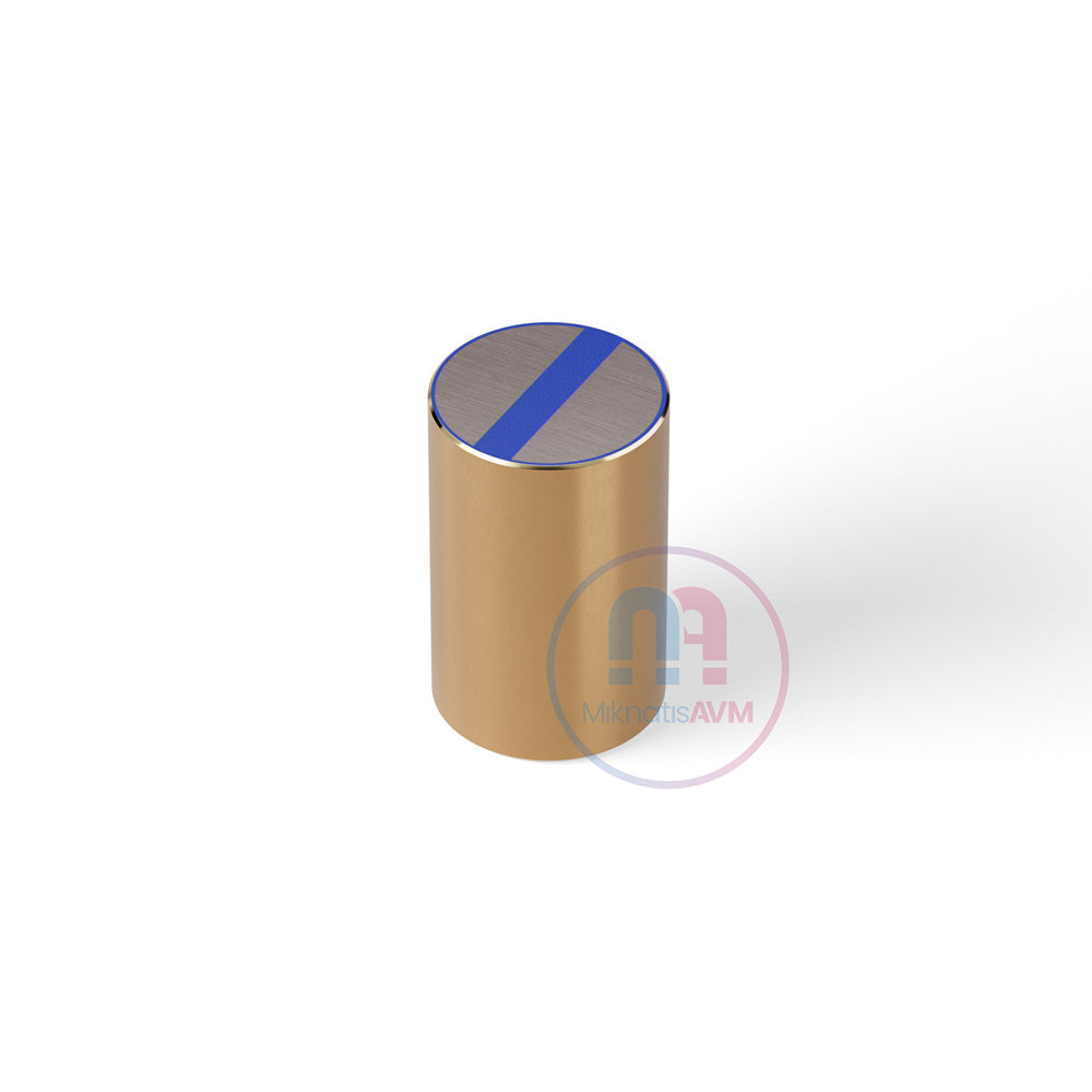 Ø16x25 mm Brass Pot Magnet
