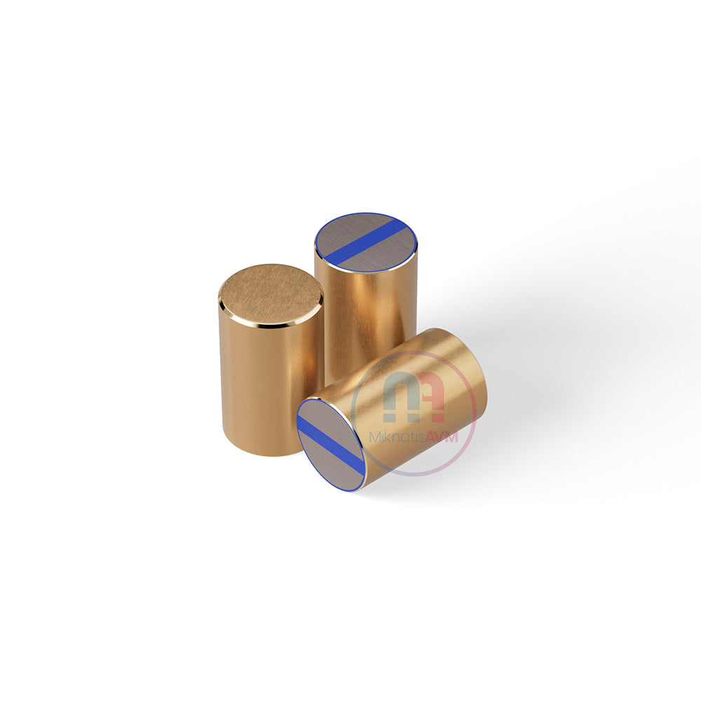 Ø16x25 mm Brass Pot Magnet
