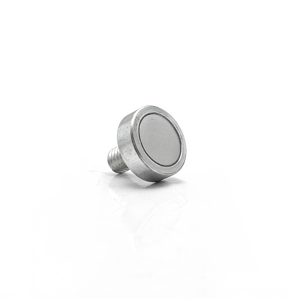 Ø16x5 mm N35 Male Threaded Neodymium Pot Magnet – M6x10 Stud, Compact High-Grip Magnet
