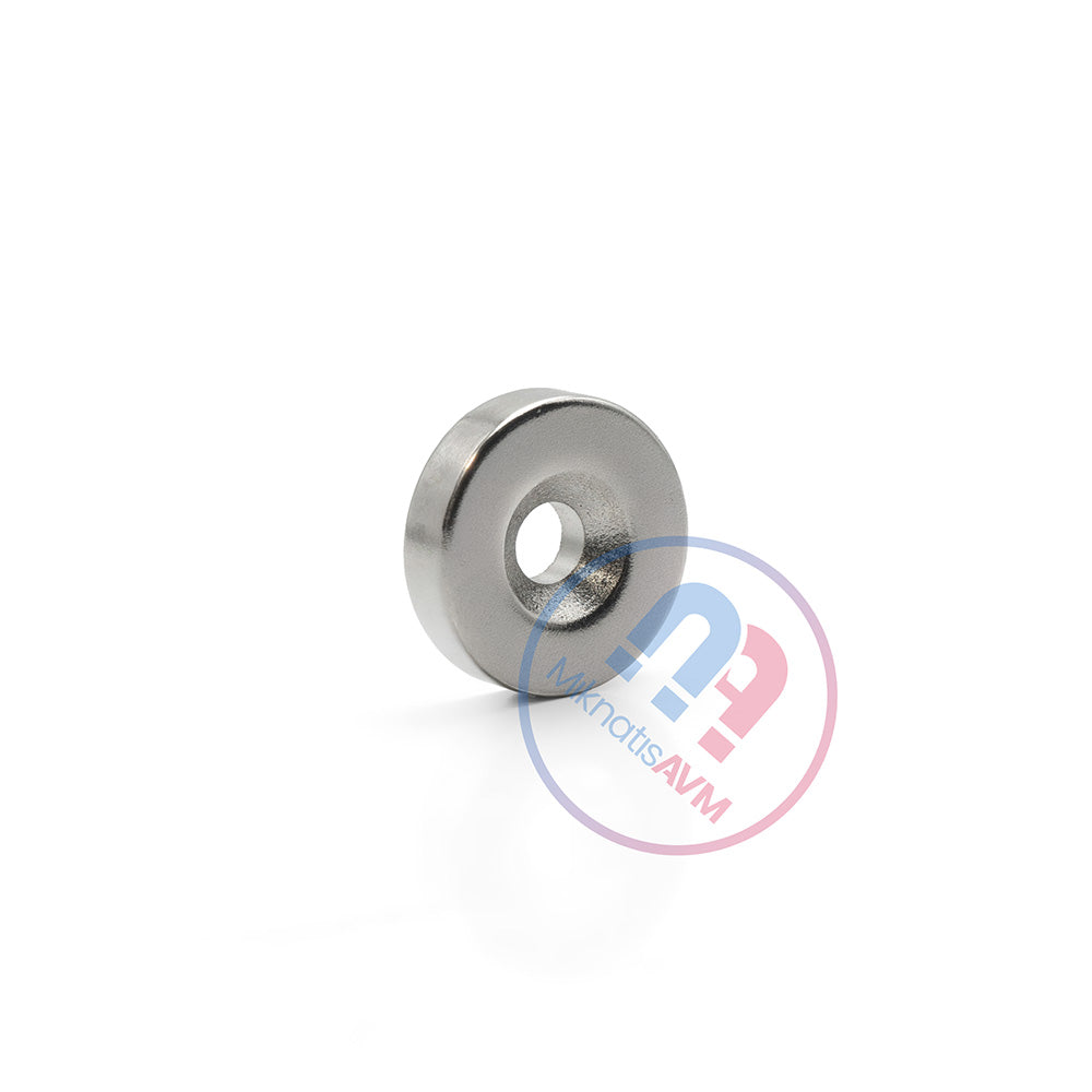 Ø16x7/4x4 mm Recessed Hole Neodymium Magnet
