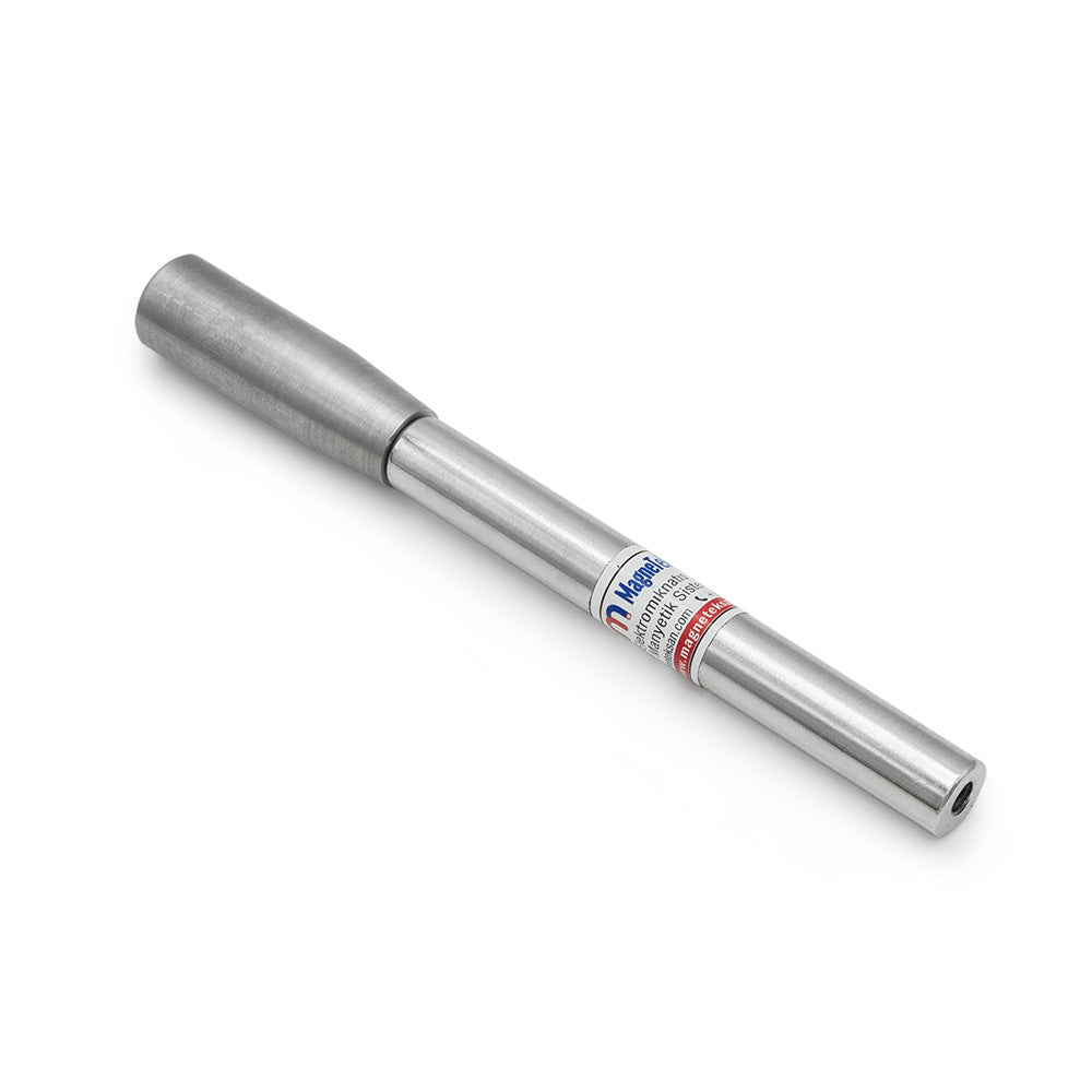 Ø18x170 mm Neodymium Rod Magnet with Stainless Steel Handle
