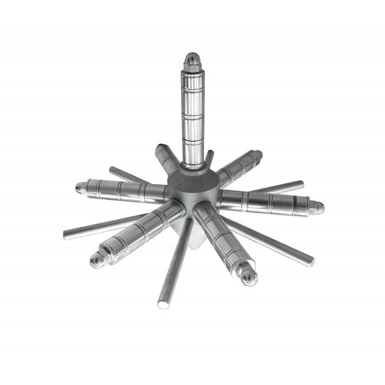 Ø200x200 mm Star-Type Neodymium Magnetic Grid Separator