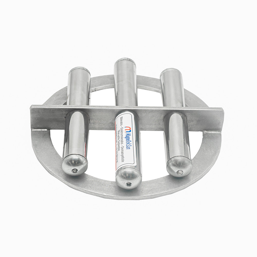 Ø200 mm Stainless Steel Ferrite Grid Magnet