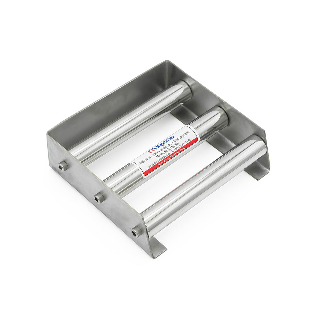 200x200 mm Neodymium Grid Magnet - 304L Stainless Steel - Suitable for Food Safety
