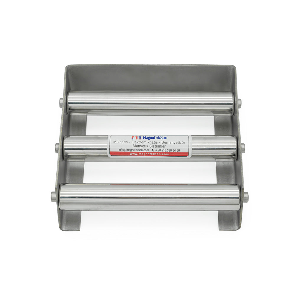 200x200 mm Neodymium Grid Magnet - 304L Stainless Steel - Suitable for Food Safety