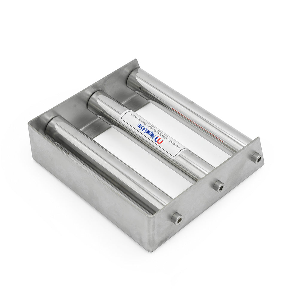 200x200 mm Neodymium Grid Magnet - 304L Stainless Steel - Suitable for Food Safety