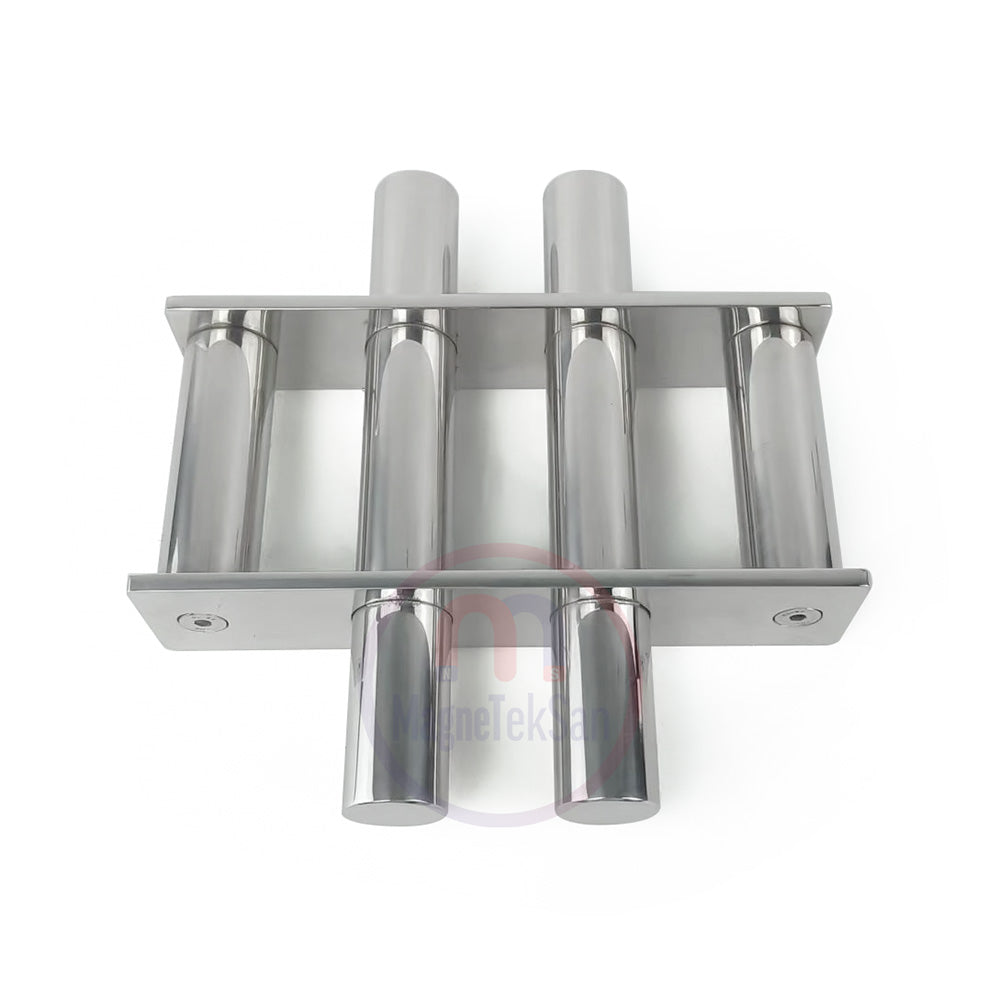 200x200 mm Custom-Made Grid Magnet - Completely Stainless Steel