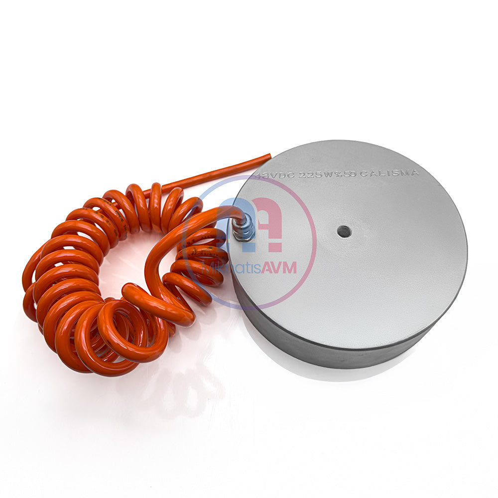 Ø200x60 mm TM12BU5CK-48V Electromagnet – High-Power and Waterproof Industrial Magnetic Solution