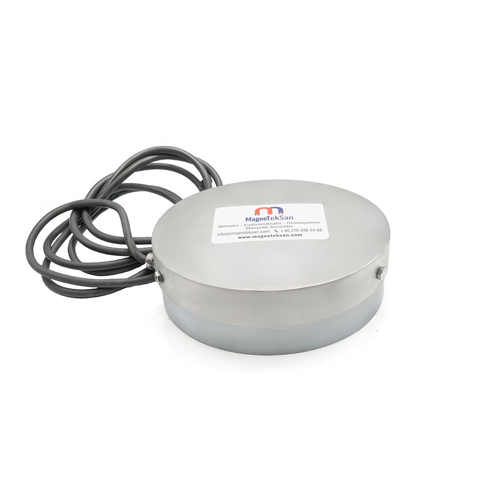 Ø200x63 mm Side-Mounted Electromagnet – Industrial Magnetic Holding System