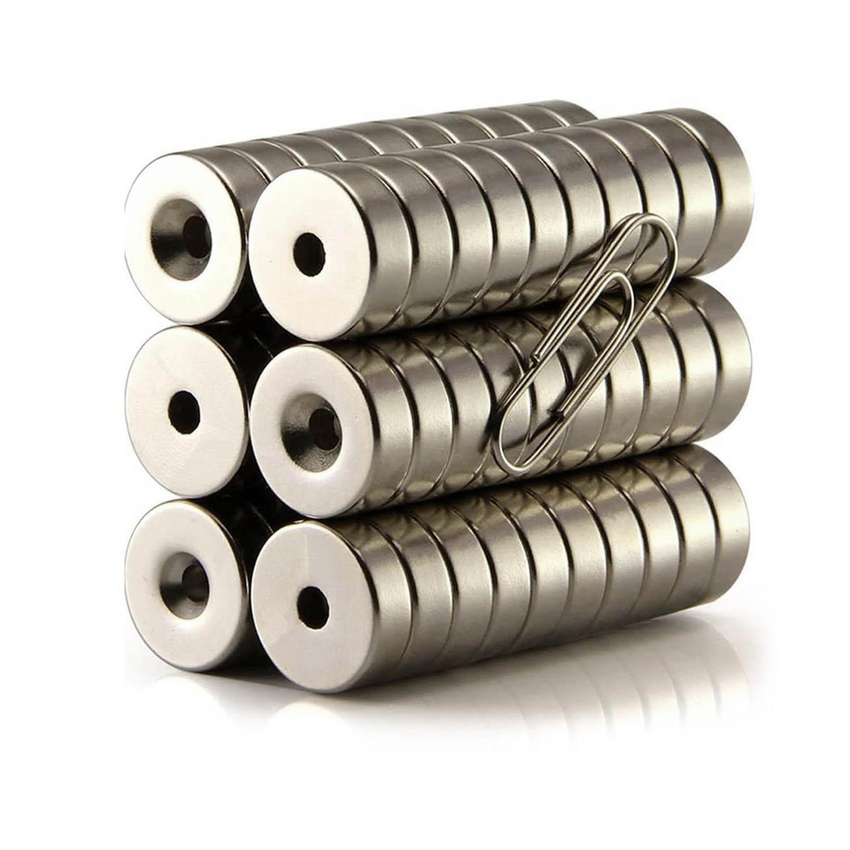 Ø20x10/5.5x5 mm Countersunk Hole Neodymium Magnet