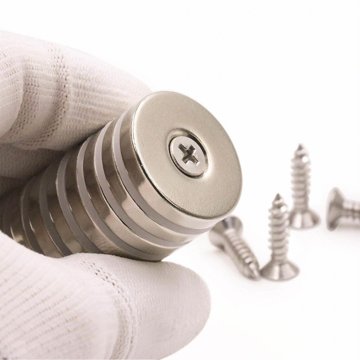 Ø20x10/5.5x5 mm Countersunk Hole Neodymium Magnet