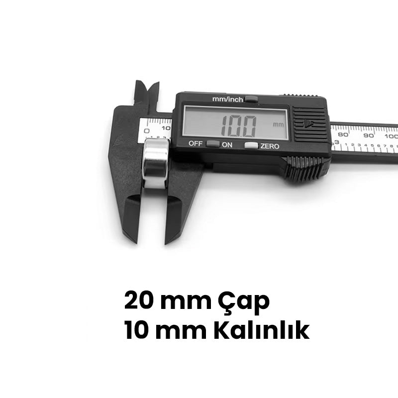 Ø20x10 mm Neodymium Magnet