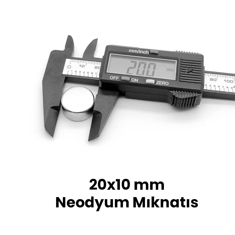 Ø20x10 mm Neodymium Magnet
