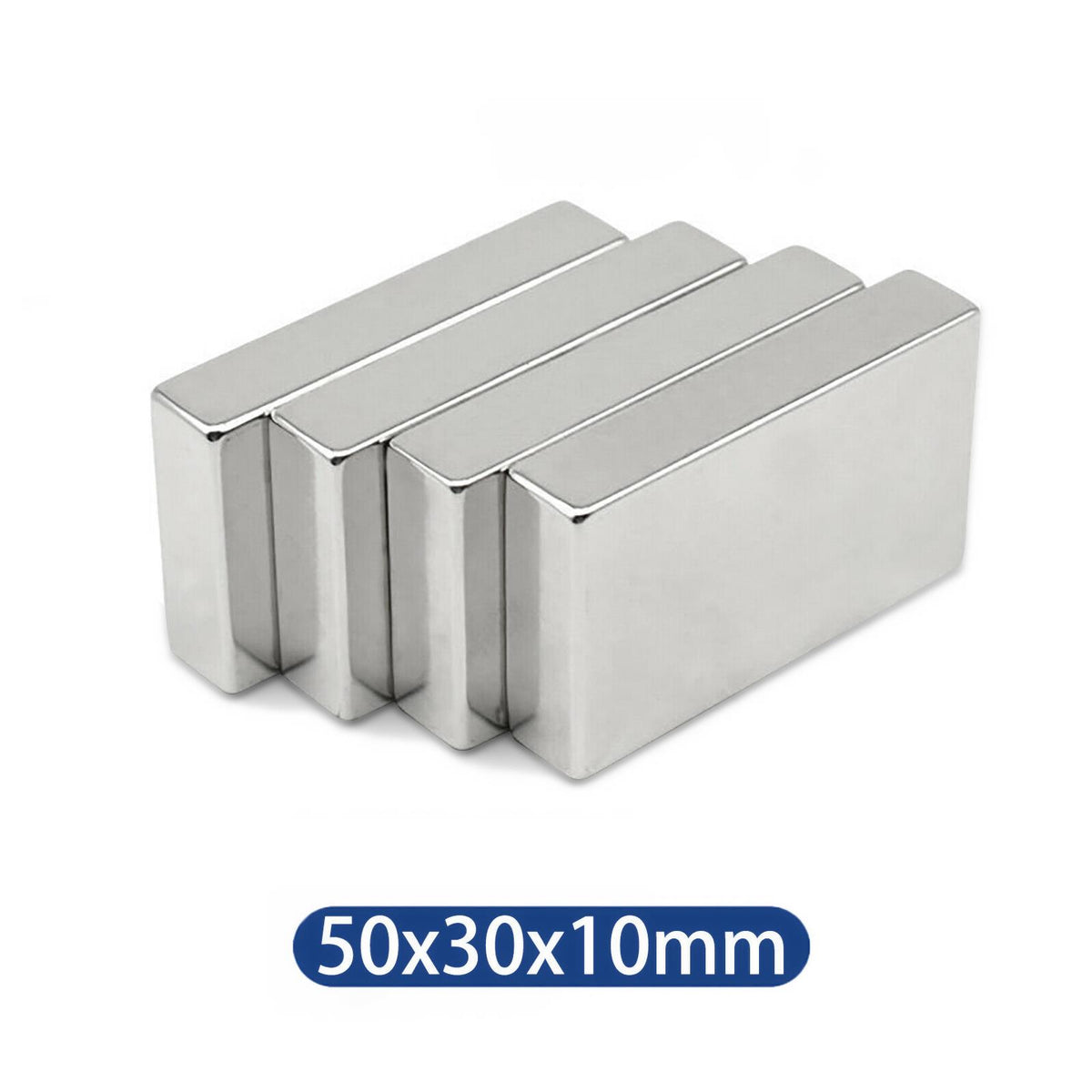 50x30x10 mm Very Strong Neodymium Magnet - 150 kg