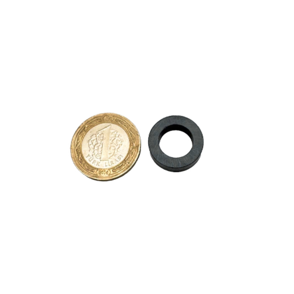 Ø20x12.5x6 mm Ferrite Ring Magnet - Y35